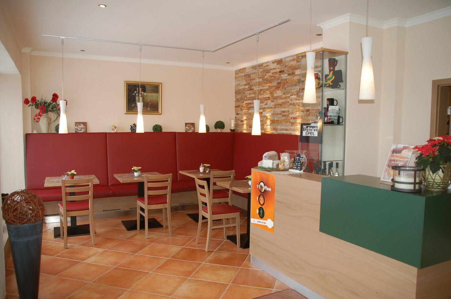 Hotel-Ferienwohnungen Cafe Maarblick Schalkenmehren Luaran gambar